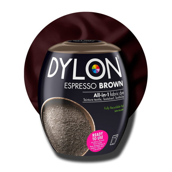 Dylon Tekstilfarge – Espresso Brown