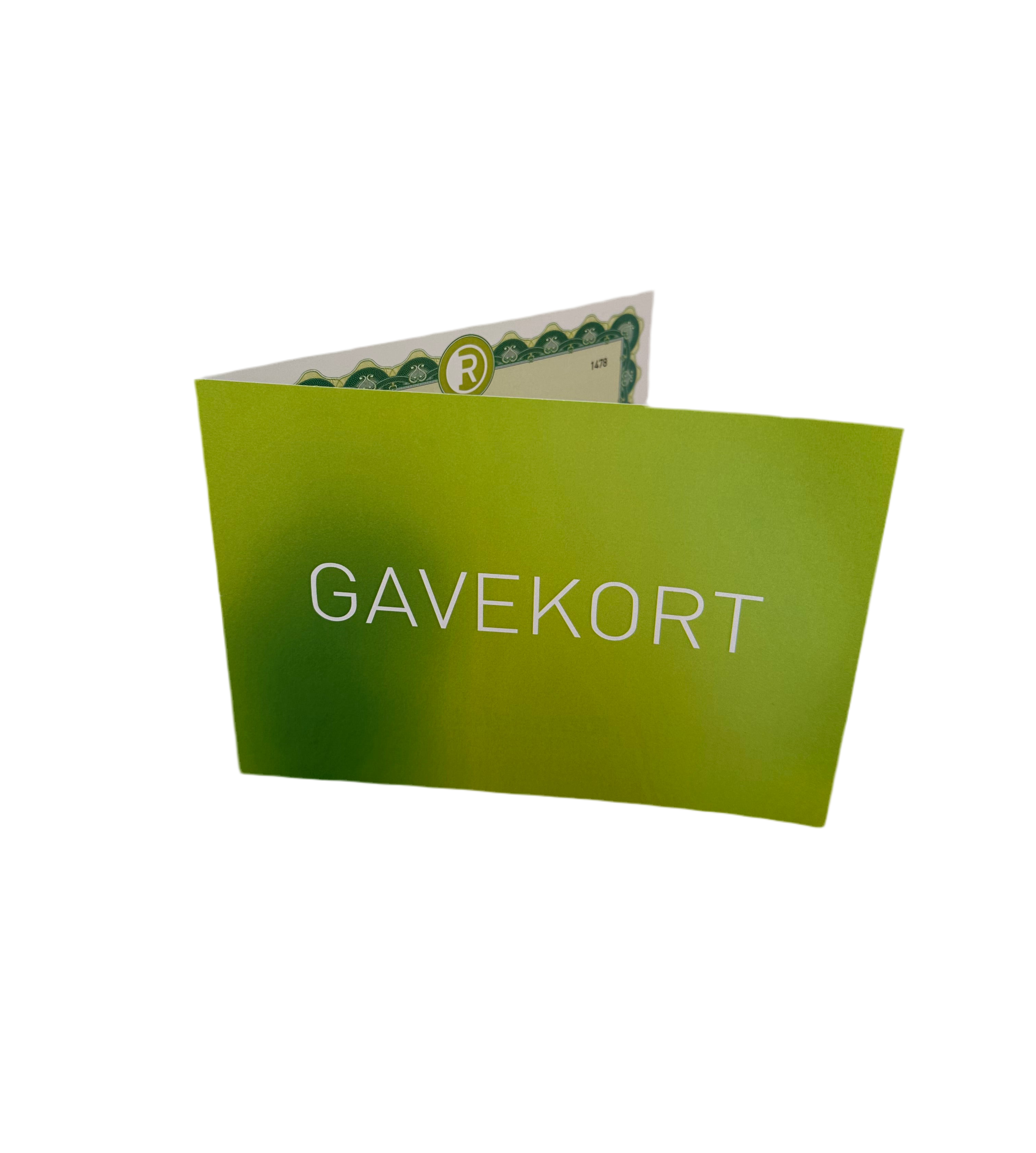 Gavekort på Renseriet