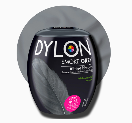 Dylon Tekstilfarge – Smoke Grey