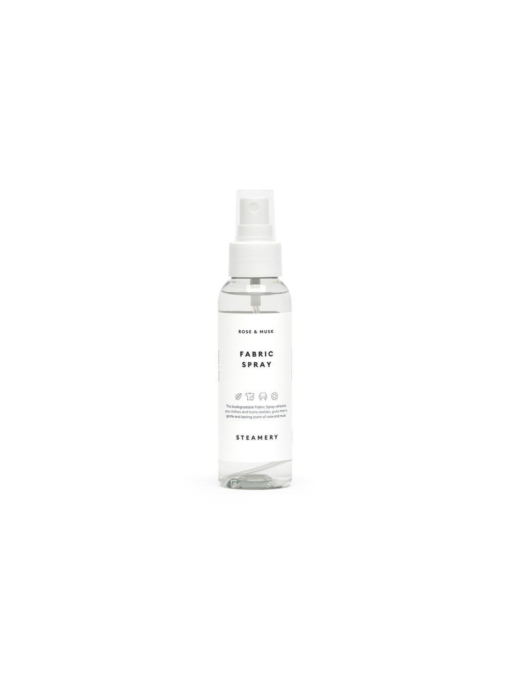 Luktnøytraliserende tekstilspray 100ml - Rose & Musk