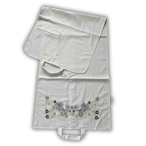 Bunadspose m/ broderi - Sølvglimt