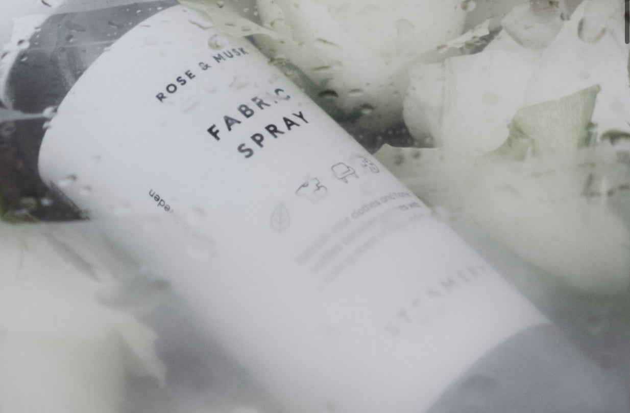 Luktnøytraliserende tekstilspray 100ml - Rose & Musk